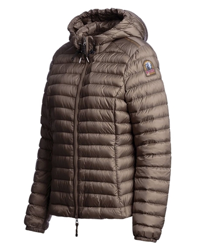 Parajumpers - Genie Hooded Down Jakke - Olive Brown